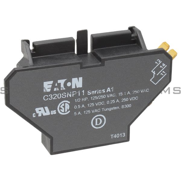 Cutler-Hammer C320SNP11 Auxiliary Contact Product Image