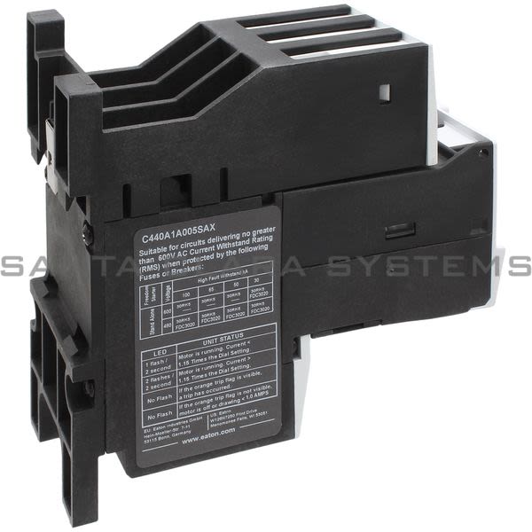 Cutler-Hammer C440A1A005SAX Overload Relay Product Image