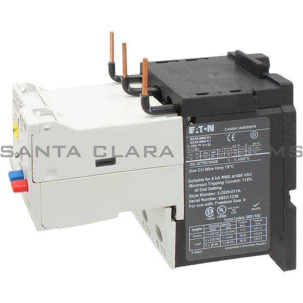 Cutler-Hammer C440A1A005SF0 Overload Relay Product Image