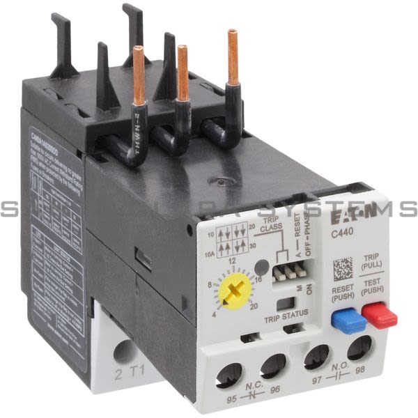 Cutler-Hammer C440A1A020SDD Overload Relay Product Image