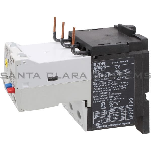 Cutler-Hammer C440A1A020SF0 Overload Relay Product Image