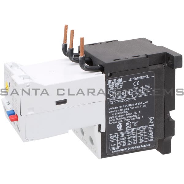 Cutler-Hammer C440A1A020SF1 Overload Relay Product Image