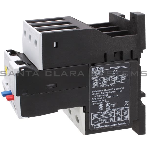 Cutler-Hammer C440A2A005SAX Overload Relay Product Image