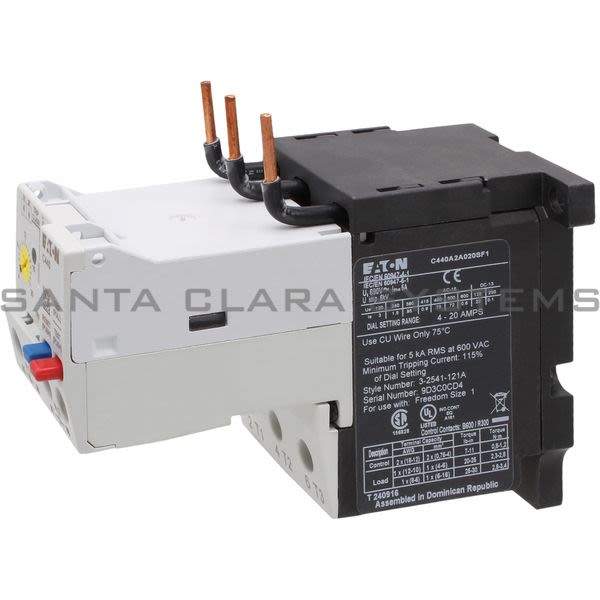 Cutler-Hammer C440A2A020SF1 Overload Relay Product Image