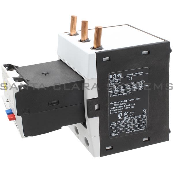 Cutler-Hammer C440B1A100SDF Overload Relay Product Image