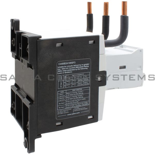 Cutler-Hammer C440B2A100SF3 Overload Relay Product Image