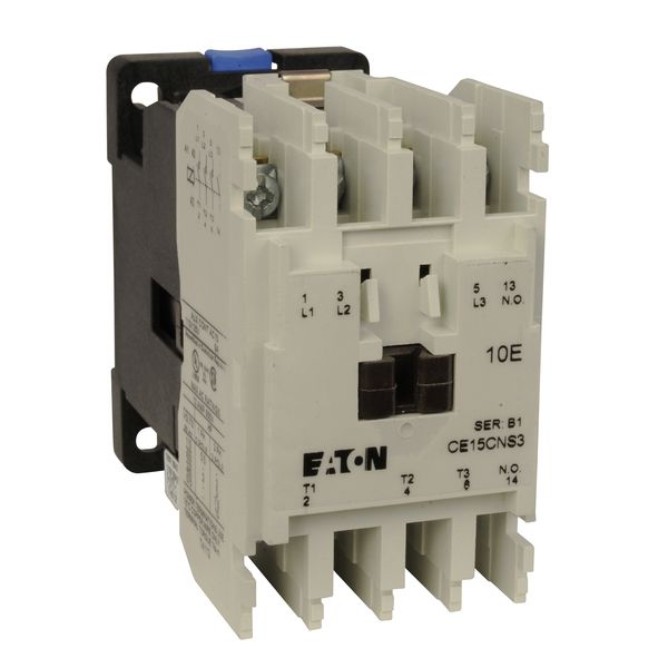 Cutler-Hammer CE15CNS3AB Contactor Open Type Aux 3-Pole | Eaton Product Image