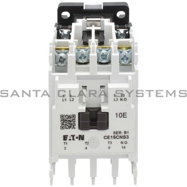 Cutler-Hammer CE15CNS3TB Contactor 3-Pole Size-3 12-AMP Product Image