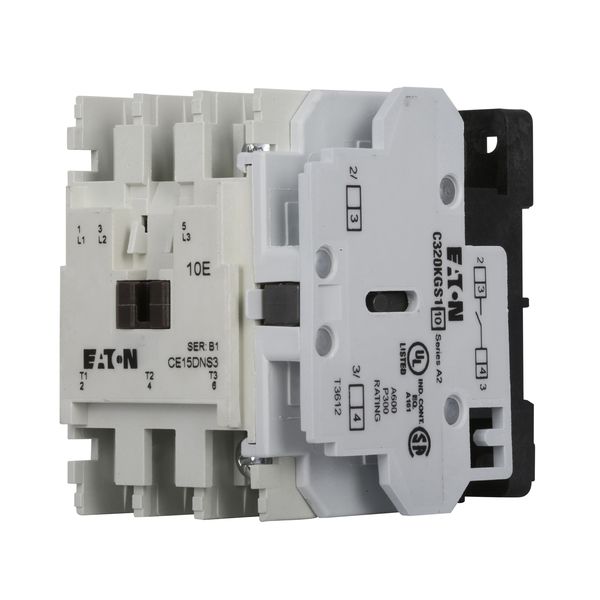 Cutler-Hammer CE15DNS3AB Contactor 3-Pole Open Type Product Image