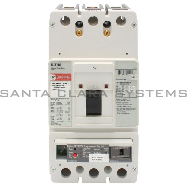 Cutler-Hammer CHKD3400T52W Molded Case Circuit Breaker Product Image