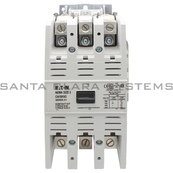 Cutler-Hammer CN15KN3B Contactor 3-Pole Open-Type Freedom Series | Eaton Product Image