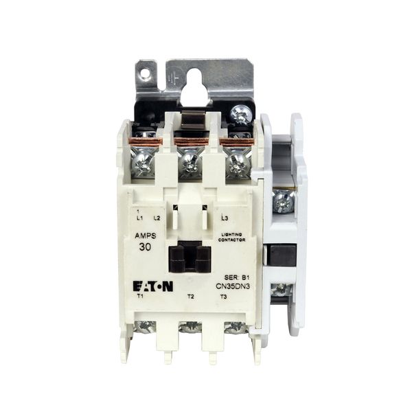 Cutler-Hammer CN35DN3AB Lighting Contactor 3-Pole 30-AMP Open Type | Eaton Product Image