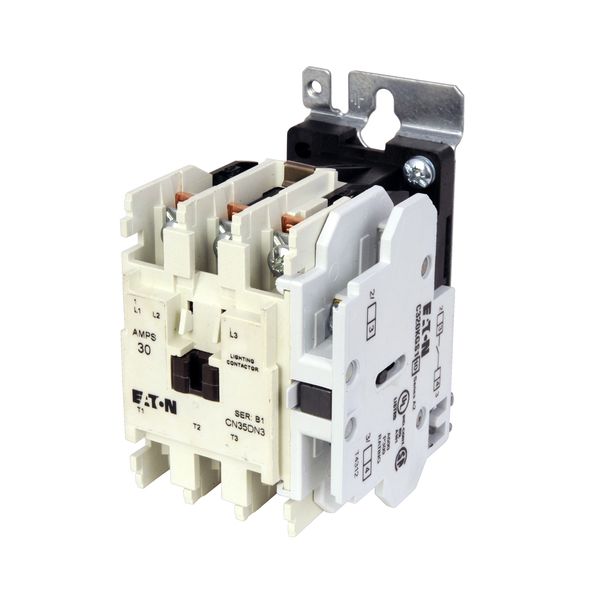 Cutler-Hammer CN35DN3AB Lighting Contactor 3-Pole 30-AMP Open Type | Eaton Product Image
