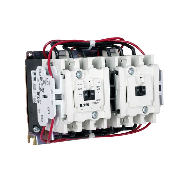 Cutler-Hammer CN55DN3AB Reversing Contactor | Size-1 3-Pole Open Type | Eaton Product Image