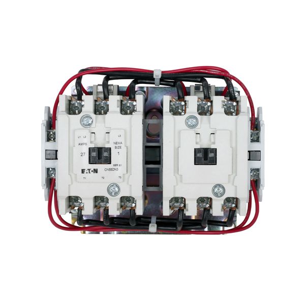 Cutler-Hammer CN55DN3AB Reversing Contactor | Size-1 3-Pole Open Type | Eaton Product Image