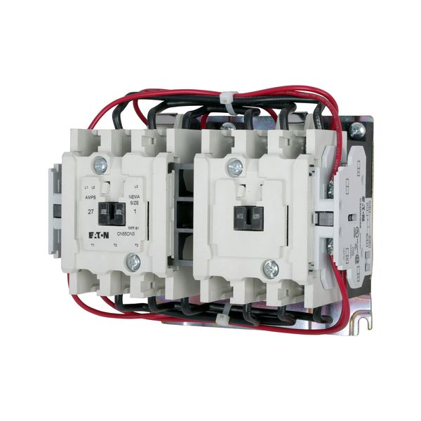 Cutler-Hammer CN55DN3AB Reversing Contactor | Size-1 3-Pole Open Type | Eaton Product Image