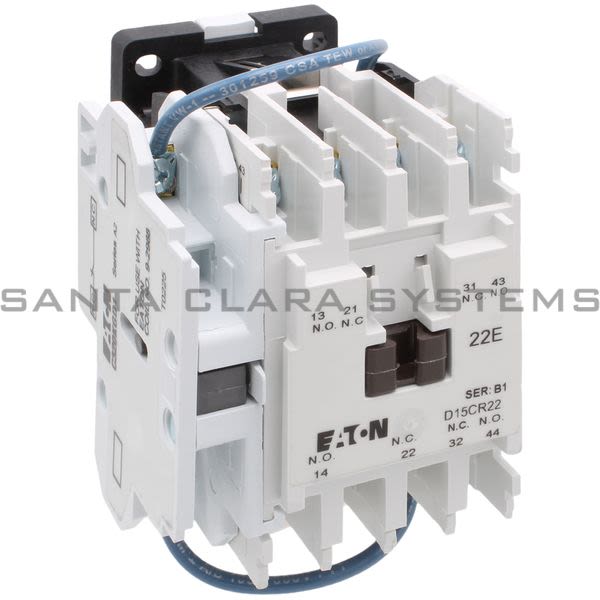 Cutler-Hammer D15CR22T1B Relay 4-Pole 2-NO 2-NC Freedom Series | Eaton Product Image