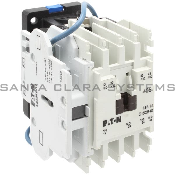 Cutler-Hammer D15CR40T1B Relay 4Pole | Eaton Product Image