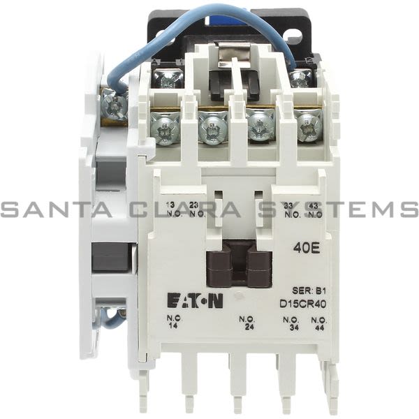 Cutler-Hammer D15CR40T1B Relay 4Pole | Eaton Product Image