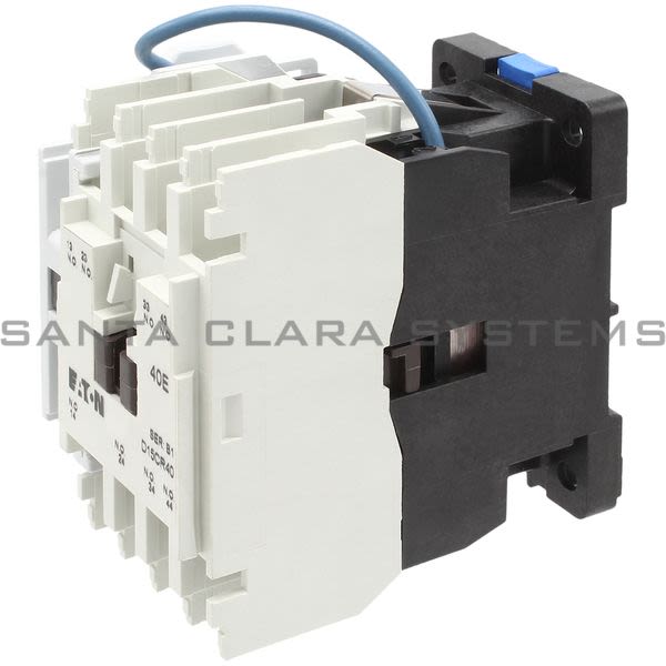 Cutler-Hammer D15CR40T1B Relay 4Pole | Eaton Product Image