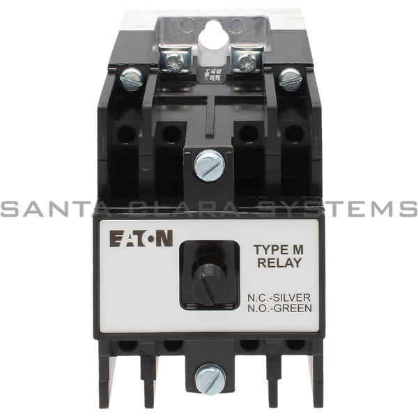 Cutler-Hammer D26MBA Relay Type M 4-Pole No-Contacts | Eaton Product Image