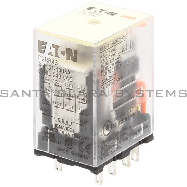 Cutler-Hammer D2RR4B General Purpose Relay Product Image