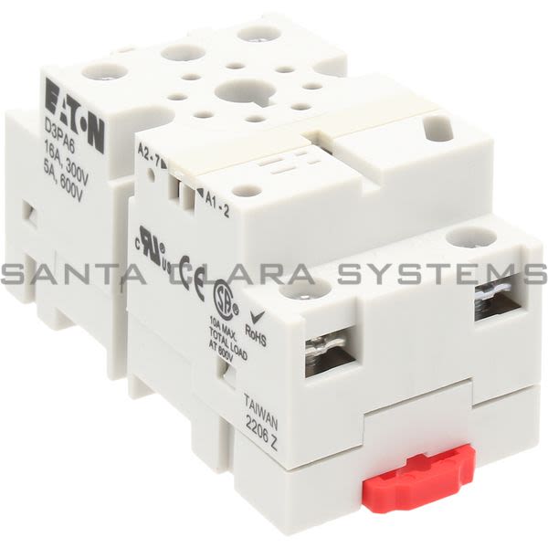 Cutler-Hammer D3PA6 Relay Base Product Image