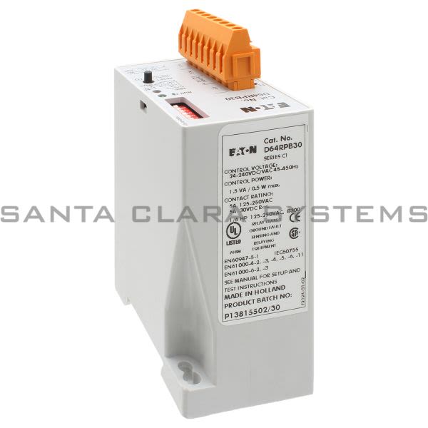 D64RPB30 Cutler-Hammer Digital Ground Fault Relay - Santa Clara Systems