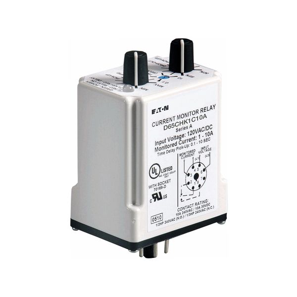 Cutler-Hammer D65CHK1C10A Overcurrent Monitoring Relay Product Image
