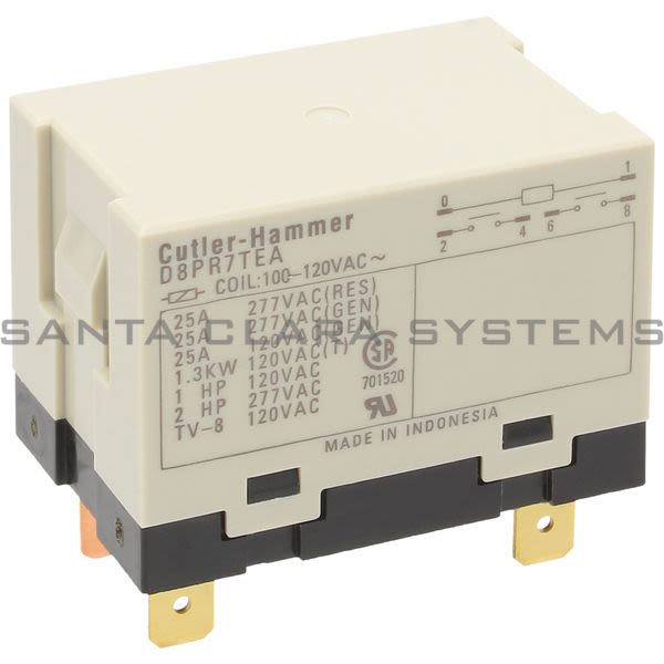 Cutler-Hammer D8PR7TEA Relay Product Image