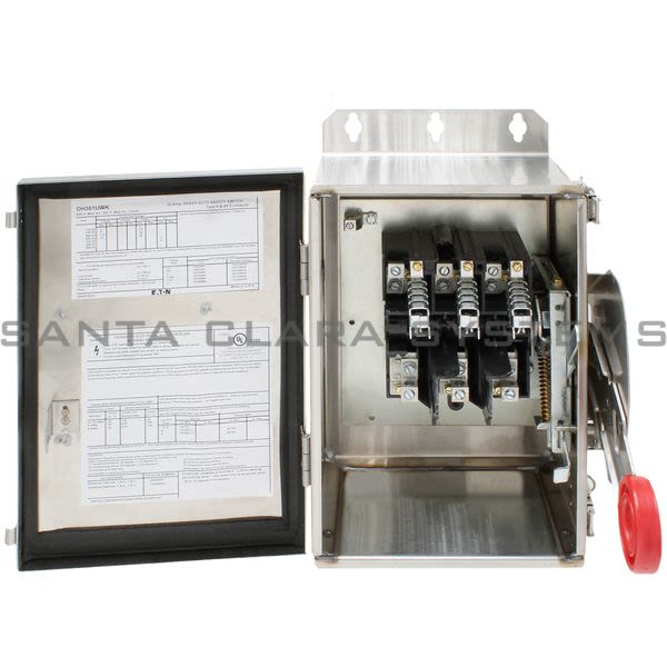 Cutler-Hammer DH361UWK Safety Switch 30amp 3Pole Product Image