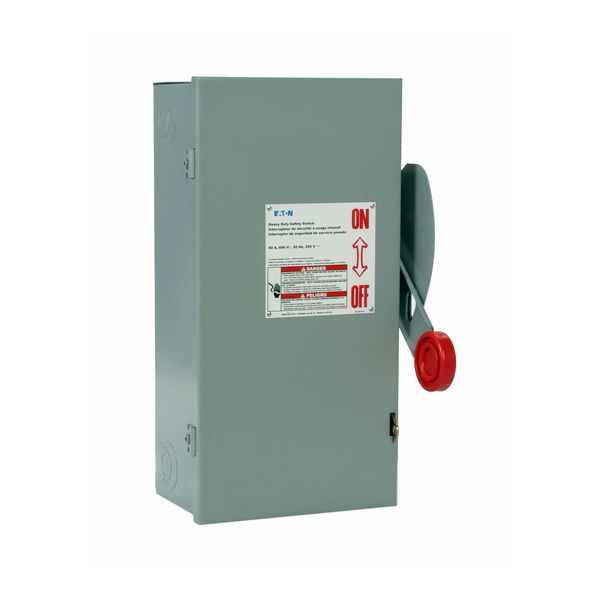 Cutler-Hammer DH362NGK Safety Switch 60amp | Eaton Product Image