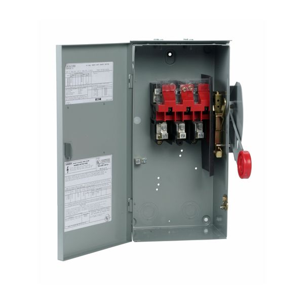 Cutler-Hammer DH362URK Safety Switch 60-AMP 3-Pole | Eaton Product Image