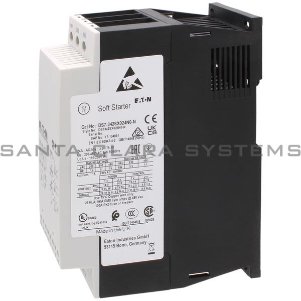 Cutler-Hammer DS7-342SX024N0-N Motor Starter Product Image