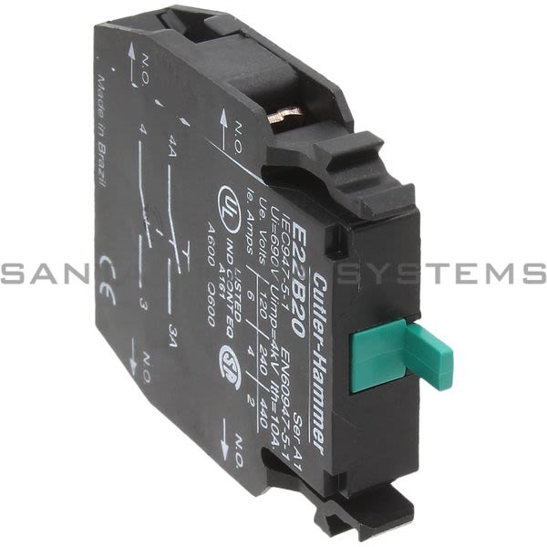Cutler-Hammer E22B20 Contact Block Product Image