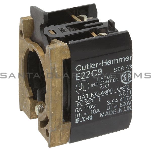 Cutler-Hammer E22C2 Contact Block Product Image