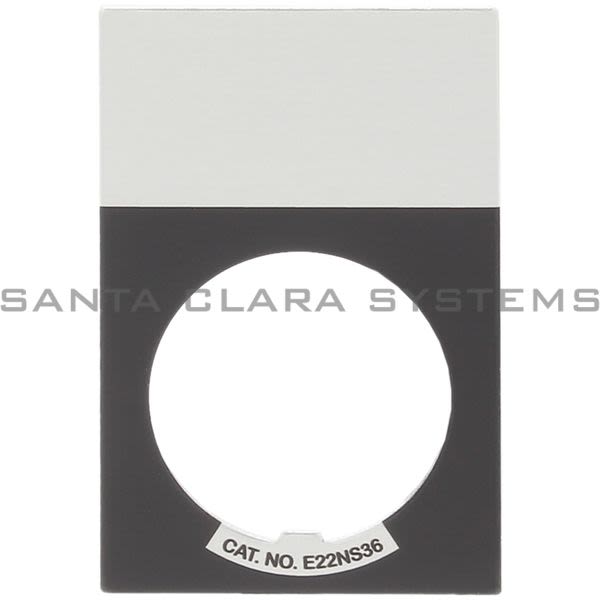Cutler-Hammer E22NS36 Legend Plate Product Image