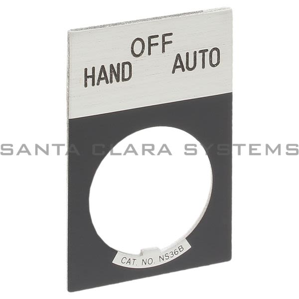 Cutler-Hammer E22NS51 Legend Plate Product Image