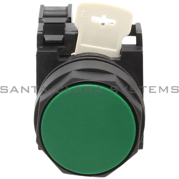 Cutler-Hammer E22PB3A Pushbutton Green Flush | Eaton Product Image