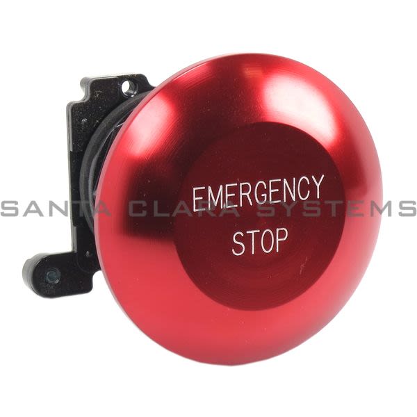 Cutler-Hammer E34JB2 Red Jumbo Mushroom Head With Push Button Operator Product Image