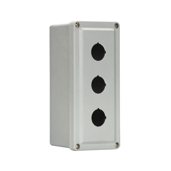 Cutler-Hammer E34N53 3 Hole Pushbutton Enclosure Polyester Product Image