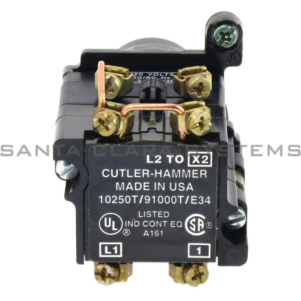 Cutler-Hammer E34TPB120 Corrosion Resistant Pre-Test Light No Lens Product Image