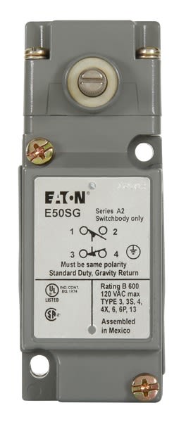 Cutler-Hammer E50GG1 Limit Switch | E50-GG1 | Eaton Product Image