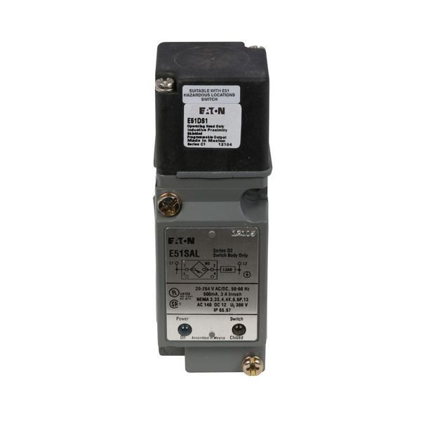Cutler-Hammer E51ALS1 Proximity Switch 2-Wire Shielded | Eaton E51-ALS1 Product Image