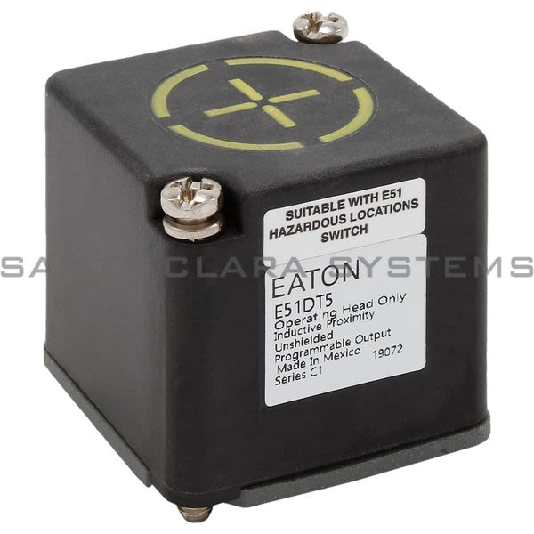 Cutler-Hammer E51DT5 Inductive Top Sensing Head Extended Range | E51-DT5 Product Image