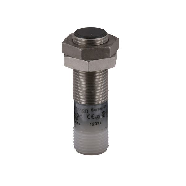 Cutler-Hammer E57SAL12T111SD Tubular Inductive Prox Sensor | E57-Sal-12T111SD | Eaton Product Image