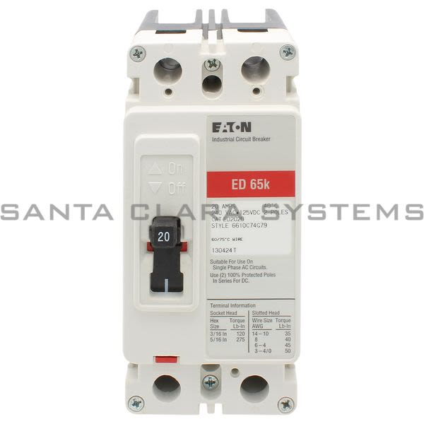 Cutler-Hammer ED2020 Circuit Breaker Product Image