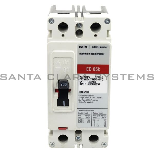Cutler-Hammer ED2200L Circuit Breaker Product Image