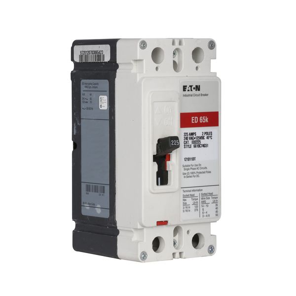 Cutler-Hammer ED2225 Circuit Breaker Product Image
