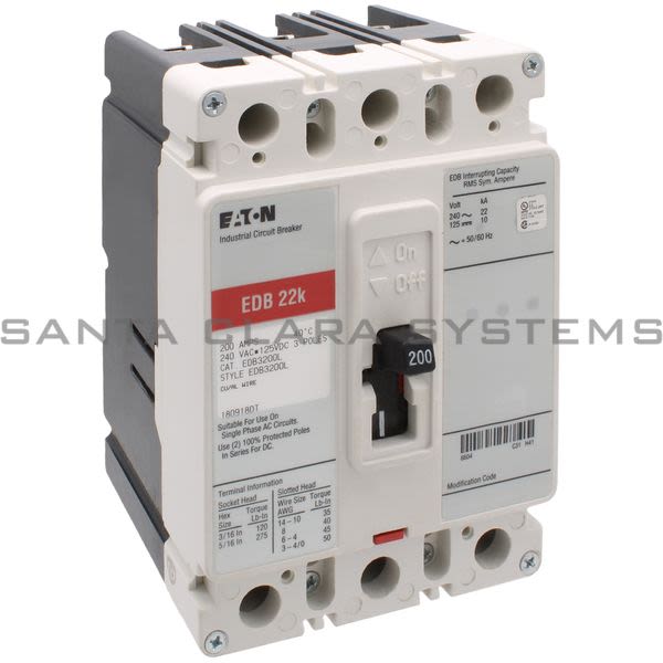 Cutler-Hammer EDB3200L Circuit Breaker Product Image